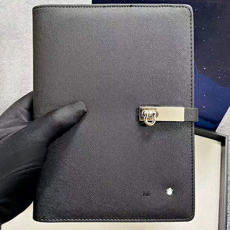 MB Notebook black lock buckle