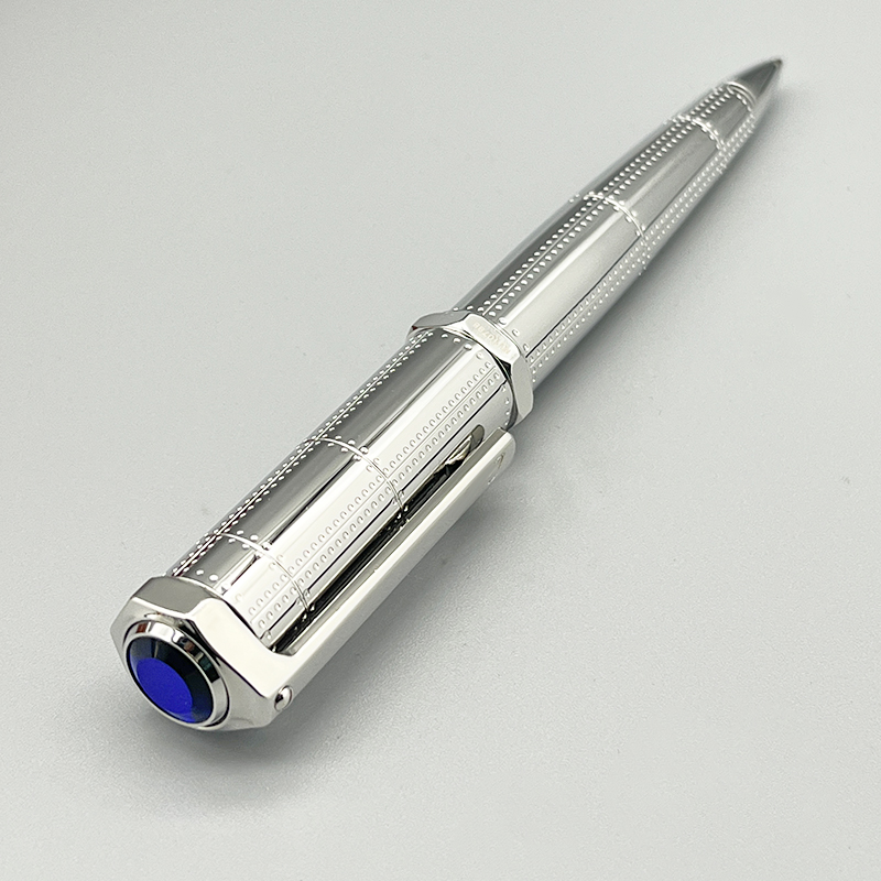ca-004 silvery Ballpoint Pen (no box)